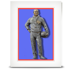 KU Jayhawk, Phog Allen - folded card