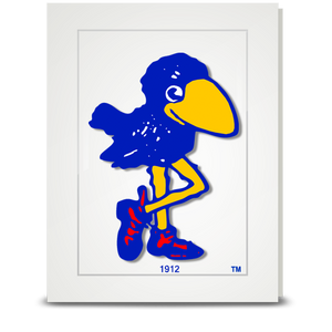 Jayhawk 1912 folded card