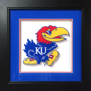 Jayhawk - framed