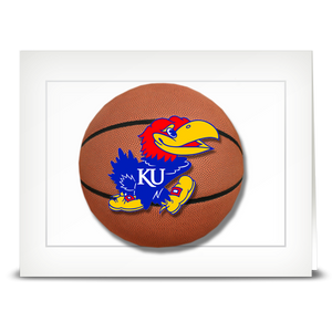 Jayhawk, Basketball - folded card